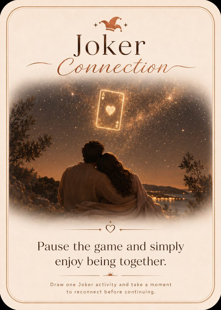 Joker Connection card — pause and reconnect activity